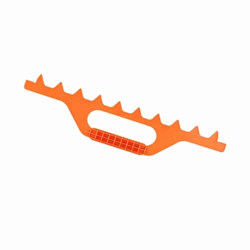 Yosoo Plastic Hive Frame Spacer Beehive Spacing Tool Beekeeping Equipment, 7/8/9 Frames(Orange)