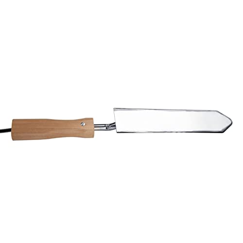 GLOGLOW Electric Honey Uncapping Hot Knife, 110V, Stainless Steel, Beekeeping Tool, 17.32 Inch, US Plug