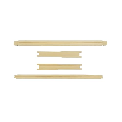 Hoover Hives Wooden Deep Frames – Durable and Precision-Crafted Langstroth Frames for Beekeeping, Compatible with Standard Deep Hive Boxes (10 Pack)