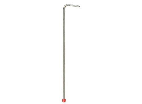 Racking Cane - Stainless with Tip (1/2 in x 26 in)