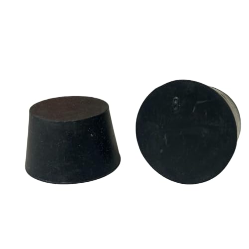 Rubber Stoppers, Size 8, Solid, Karter Scientific 216S3 (Single) - size: #8, style: SINGLE