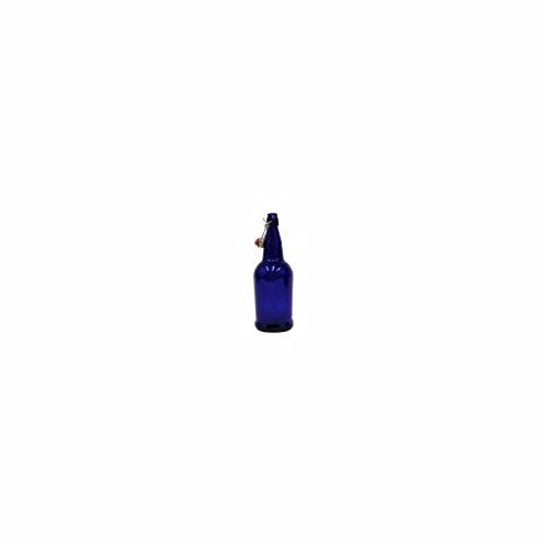 FastRack Swing Top Bottles | 33 oz – Pack of 12 | Amber Flip Top Glass Bottles for Home Brewing, Carbonated Drinks, Kombucha, Fermentation, Water, Food Grade – ECO Friendly