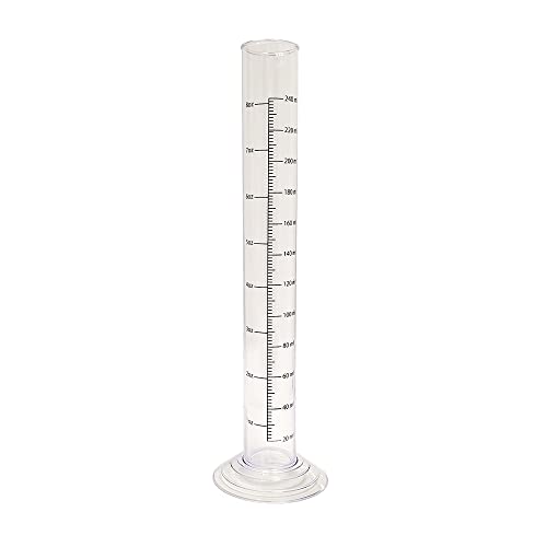 12” Plastic Hydrometer Test Jar One-Piece