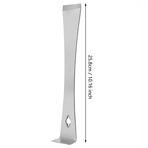 Honey Cutter Knife Scraper Beekeeping Tool, Stainless Steel with Wood Handle, for Separating Hive Boxes, Prying Frames, and Scraping Wax