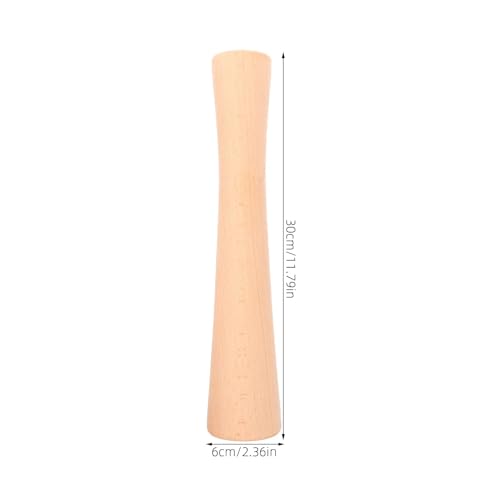Sauerkraut Pounder for Mason Jars Wooden Pickle Stick Vegetable Fermentation Tamper Sauerkraut Crusher Masher Tool For Grinding Crushing