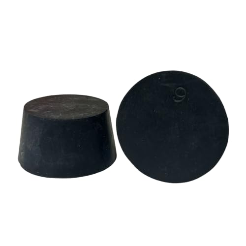 Rubber Stoppers - Size #9 - (Pack of 3) Karter Scientific 216T2 - size: #9, style: PACK OF 3