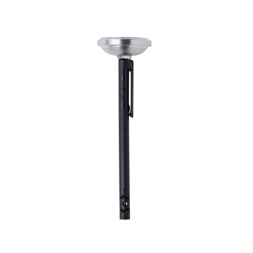 KitchenAid KQ919 Analog Instant Read Food and Meat Thermometer with 1.75-inch Dial, Recalibration Feature, Black Storage Sleeve - color: Black, size: 1.75 Inch