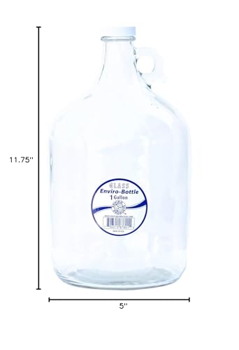 New Wave Enviro Products Glass Bottle - size: 128 Ounces