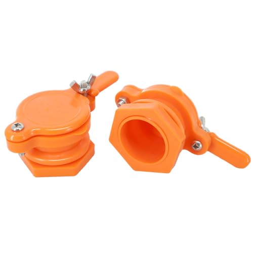 Honey Lake 2 Pack Honey Gate Valve for 5 Gallon Bucket – Durable Nylon Honey Gate Tap for Honey Extractor, Beekeeping Supplies for Honey Extraction & Harvesting Equipment