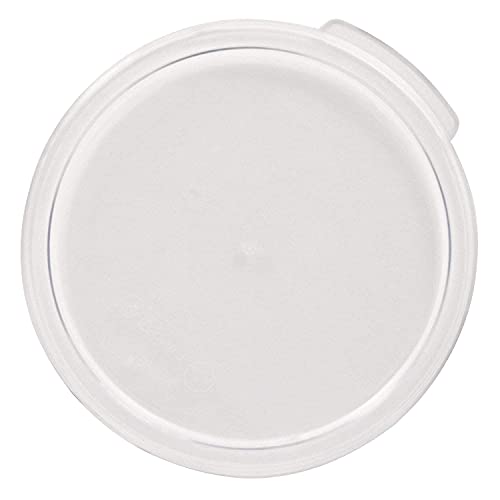 Tiger Chef 2 Quart Commercial Grade Clear Food Storage Round Polycarbonate Containers With Clear Lids - size: 2 Quart