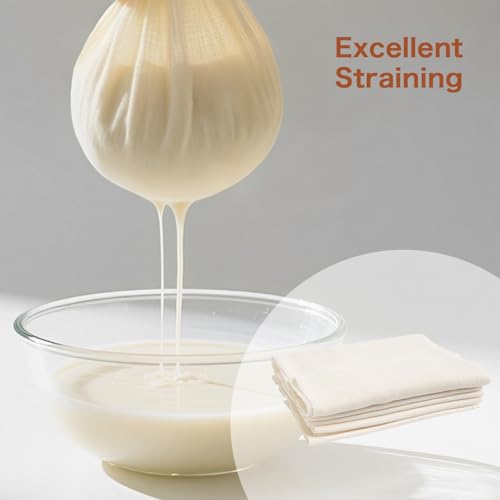 Cheese Cloths, Grade 90-36x36 Inch (9 Sq Ft),Washable & Reusable Cheesecloth for Straining & Cooking,100% Unbleached Ultra Fine Cotton Fabric,Food-Grade Muslin Cheese cloth - 1 Sq Yard - size: Grade 90 - 1 Sq Yard