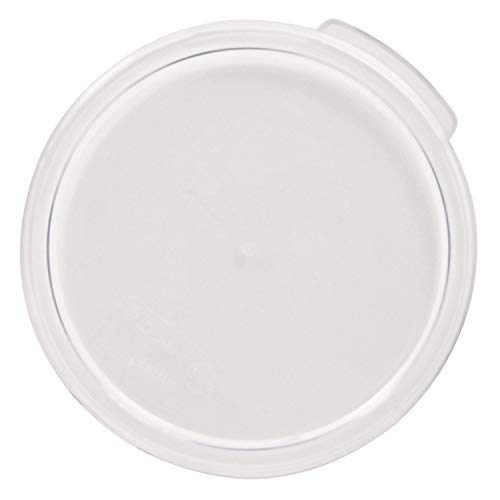 Tiger Chef Clear Lids For 6 And 8 Quart Capacity Commercial Grade Clear Food Storage Round Polycarbonate Containers - size: Lids for 6 & 8 Quart