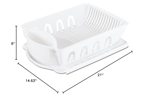 Sterilite 06418006 Ultra Sink Set - White