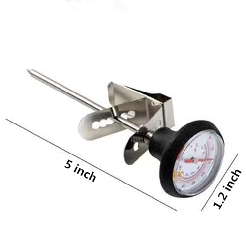Milk Frothing Thermometer for Coffee Chocolate Cappuccino Frothy Milk Foam Stainless Steel Thermometer Latte Art Pen - color: Thermometer Latte Art Pen