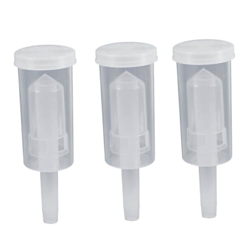 6-Piece Fermentation Lock Set Three-Piece One-Way Valve Waterproof Wine Making Supplies for Homebrew and Cider Making - size: 6 pcs