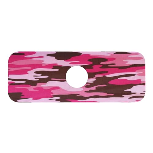 Pink Camo Faucet Mat For Kitchen Sink, Absorbent Countertop Protector, Quick Dry Sink Splash Guard Pad, Waterproof Draining Mat 15" X 5.5" - color: Style 5