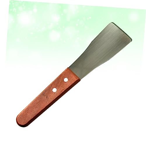 Mipcase Beekeeping Supplies Bee Tool Beehive Box Scraper Wood Handle Honey Scraper Shovel Beekeeping Tool