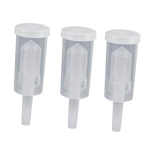 6pcs Homebrew Fermentation Lock One Way Exhaust Water Sealed Check Valve for Beer Wine and Cider Brewing Fits Stoppers Easy to Use - size: 6 pcs