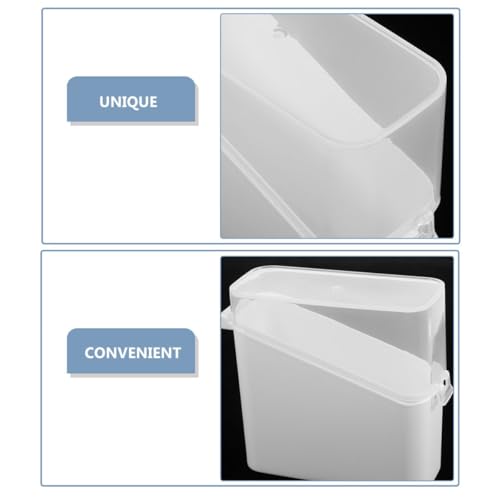LALAFINA 2pcs Cheese Slice Storage Boxes with Lids, Fridge Cheese Holder Containers for Refrigerator Organization, Food Preservation Boxes for Kitchen and Tea Bag Sorting
