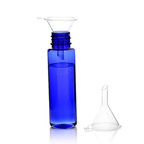 Mini Funnel Small Plastic Funnel 5-Pack for Lab Bottles, Sand Art, Perfumes, Spices, Powder, Essential Oils, Recreational Activities Kitchen Food Grade