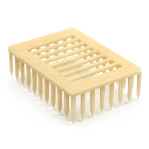 Queen Bee Cage 50pcs Beekeeping Plastic Queen Bee Marker Cage Clip Bee Catcher Beekeeper Beekeeping Tools Equipment White