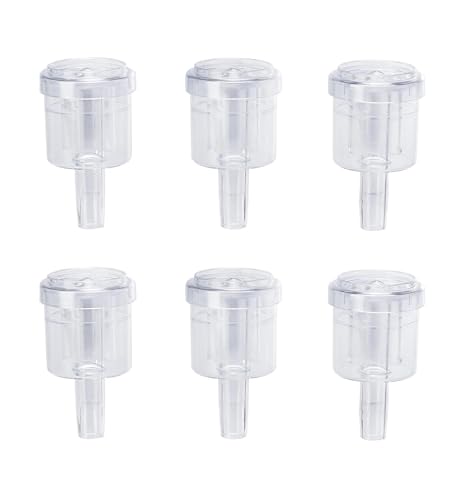 North Mountain Supply Large 2-Piece Airlocks for Fermentation - Airlocks for Wine Making, Brewing Beer, and Fermenting Foods - 6 Pack
