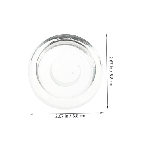 4pcs Fermentation Kit Mason Jar Lids Airtight Lids Glass Weights for Pickle Jars