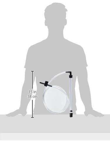North Mountain Supply Quick Start Automatic Siphon - 13 Inches, With Bucket Clip, Butterfly Valve & Hose - color: Quick Start With Butterfly Valve & Hose, size: 13 Inches
