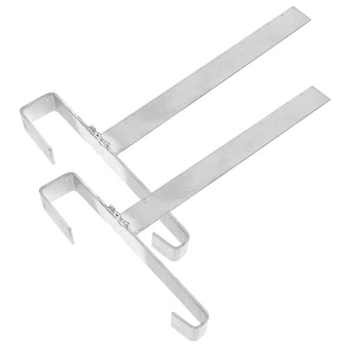 2Pcs Stainless Frame Holder Stand Strong Reusable Perch for Beehive Support and Tool Storage Beekeeping