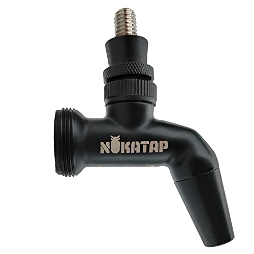 Nukatap SS Forward Sealing Beer Faucet (Stealth Bomber/Matte Black)