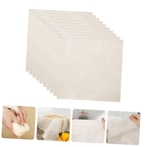 10pcs Cheesecloth Reusable for Cooking Straining Cheese Making Yogurt Butter Food Grade Quality