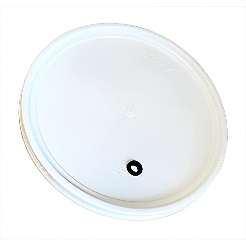 Home Brew Ohio 2 Gallon Plastic Bottling Bucket (with Hole) with Grommeted Lid