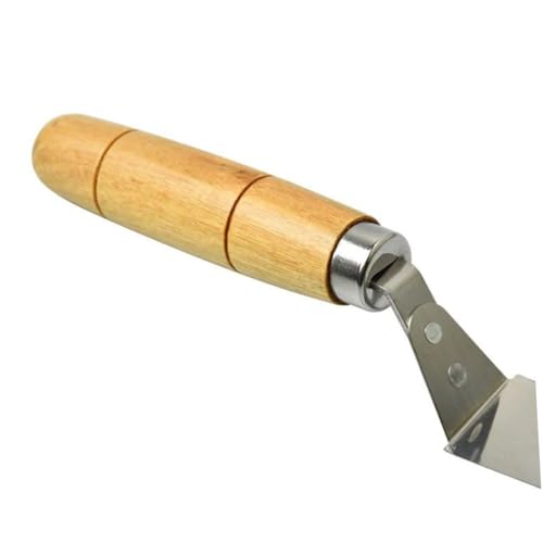 BESPORTBLE Stainless Steel Honey Extractor Uncapping Knife for Beekeeping Sturdy Honey Scraper Tool Serrated Edge and Ergonomic Handle