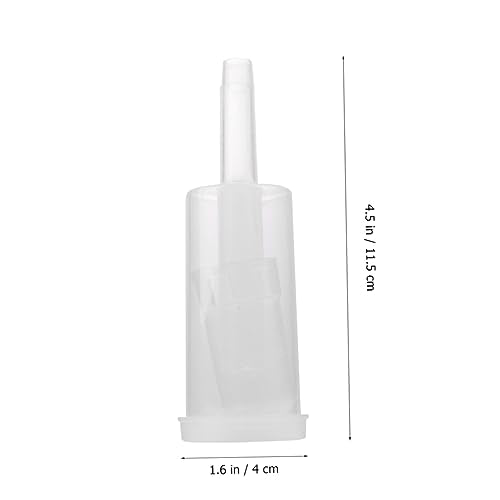Cabilock 3pcs Plastic One-way Fermentation Valve for Home Brew Wine Making Easy to Clean and Reusable Automatic Gas Release for Juice and Wine Preservation