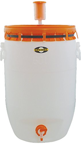 Speidel-FE720 Plastic Fermenter - 60L (15.9 gal) - size: 60L - 15.9G