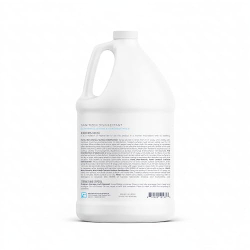BRIOTECH Sanitizer Disinfectant Hypochlorous, Kill 99.99% of Viruses & Bacteria, Control Mold, Eliminate Odor, Gentle for Nursery & Play Rooms, Food Contact Surface Sanitizer, 1 Gallon Refill - size: 128 Fl Oz (Pack of 1)