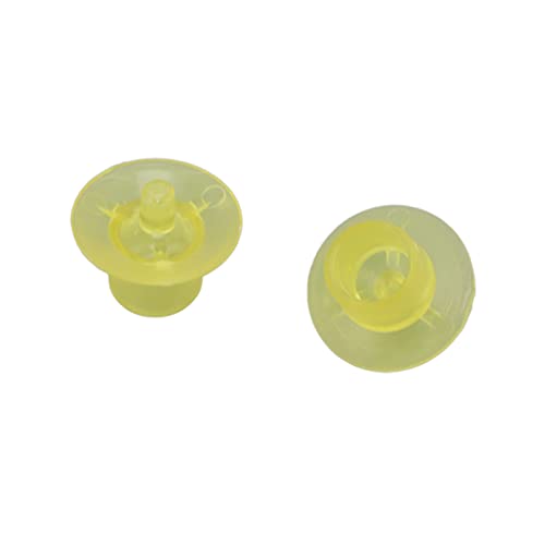 Kavolet 100PCS Queen Bee Rearing Cup Plastic Beekeeping Supplies, Queen Bee Cell Cup Rearing Kit Vivid Color for Beekeeper - Cell Apiculture Grafting Tool (Yellow) - color: Yellow