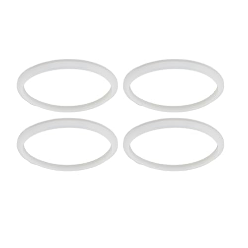 4PCS Silicone Sealing Ring for Water Distiller,Replacement Countertop Distiller Gasket,High Temperature Erosion Prevent Leakage O Sealing Ring for Distiller Parts(4L)