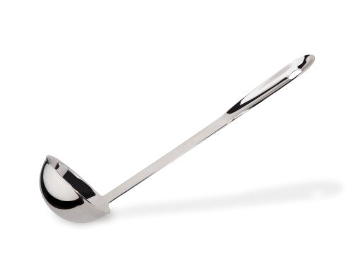 All-Clad Specialty Stainless Steel Kitchen Gadgets Large Soup Ladle Kitchen Tools, Kitchen Hacks Silver - size: 14.4 inches - 1 Pack