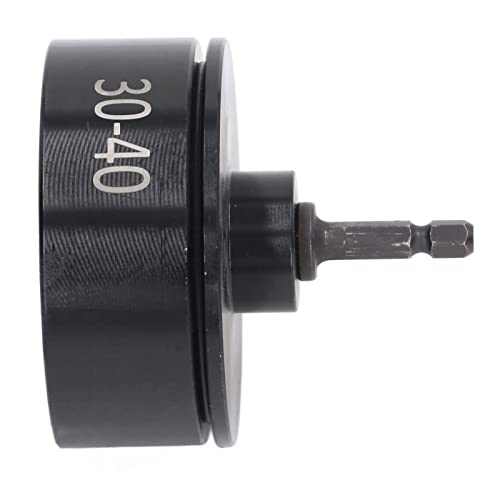 Bottle Capper Bottle Capping Tool, Electric Capping Machine Bit, Handheld Bottle Capper Capping Machine Accessory for 30-40mm Bottle Cover for Replacement, Black