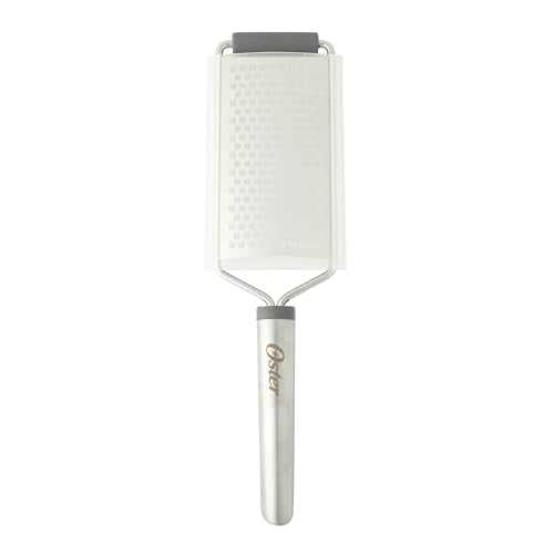 Oster Chadswyck 11.8” Handheld Grater, Stainless Steel Cheese Grater, Sharp Blades for Kitchen Prep, Dishwasher Safe - color: Chadswyck (11.8" Grater)