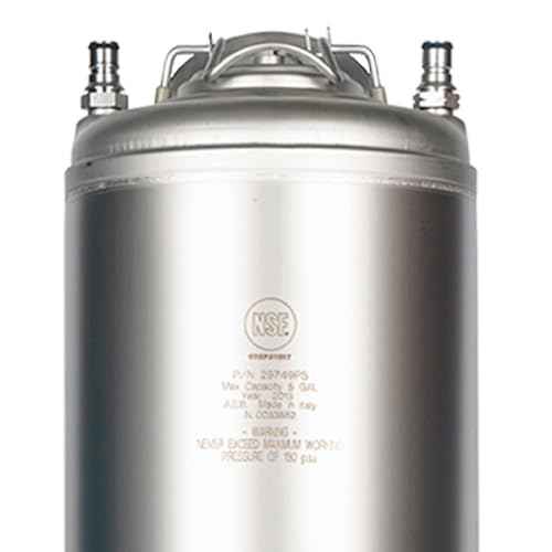 AEB Two Pack of New 5 Gallon Ball Lock Kegs with Single Handle