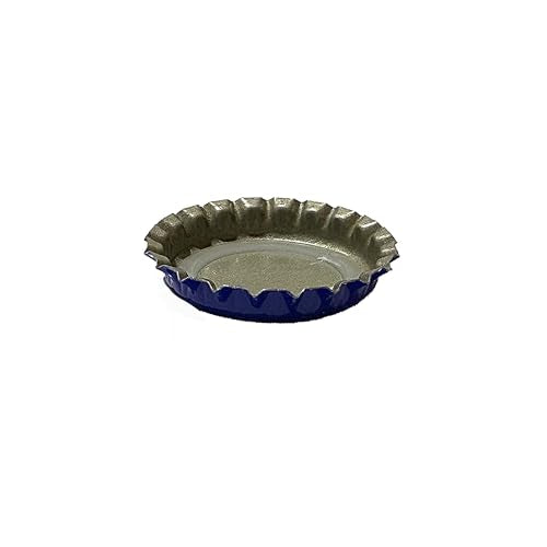 North Mountain Supply Beer Bottle Crown Caps - Blue - Oxygen Barrier - 500 Count