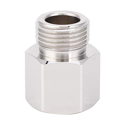 Pressure Relief Adapter, Silver Aluminum Refill Pressure Relief Valve for Aquarium Fish CO2 Tank Regulator or Homebrew Beer Keg Regulator