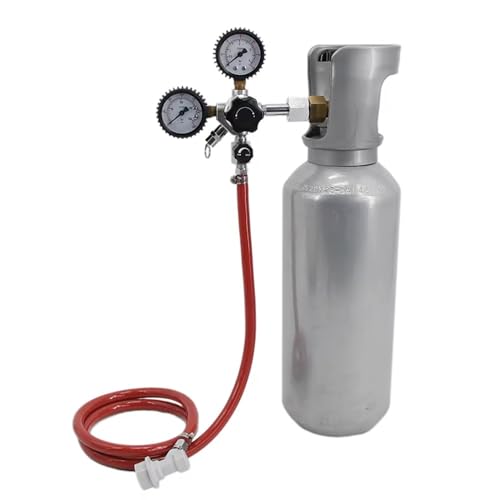 Dual Gauge CO2 Regulator for Homebrew Kegging - Heavy Duty Draft Beer Kegerator with Pressure Relief Valve(CGA320) - size: CGA320