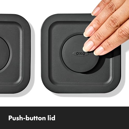 OXO Good Grips 5 Piece Matte Pop Container Set - Matte Black - color: Matte Black