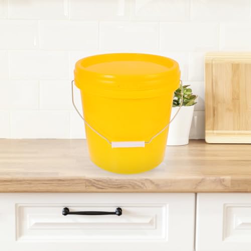 Zerodeko Food Grade Fermentation Bucket Airtight Lid for Home Brewing Yogurt Making and Pickling Versatile Craft Vessel Handle for