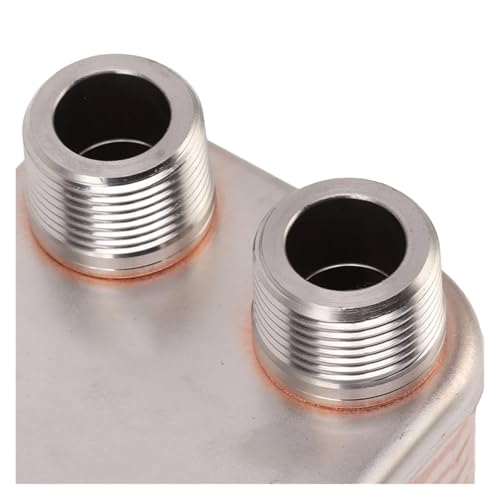 Brazed Plate Heat Exchanger 30 Plates Wort Chiller,Max 4.5 MPa 316 Stainless Steel Material Homebrew Wort Chiller