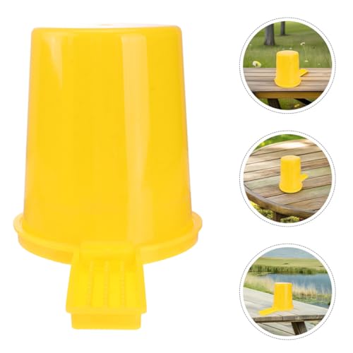 KESYOO 2pcs Beehive Water Feeder and Honeybee Entrance Feeder for Beekeeping, Plastic Hive Water Dispenser Round Top Design for Outdoor Bee Drinking Station