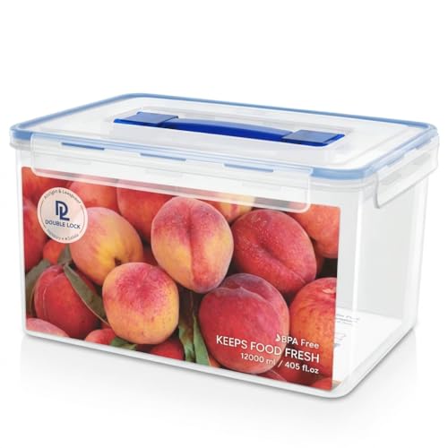 Tribello Extra Large Food Storage Container with Lid Airtight Lid with Handle (Extra Large - 400 OZ) - size: Extra Large - 400 OZ
